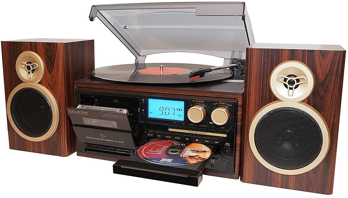 best all in one record player